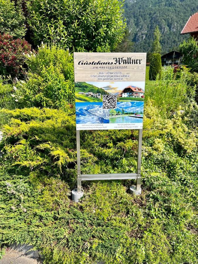 Gaestehaus Wallner Presseggen Eksteriør billede