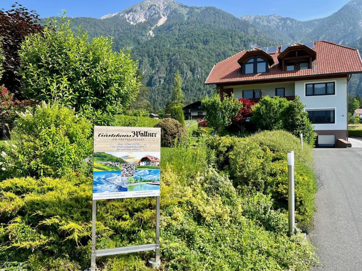Gaestehaus Wallner Presseggen Eksteriør billede